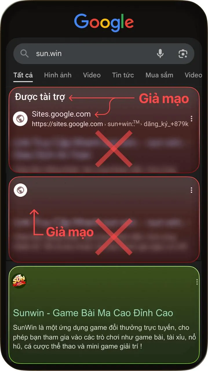 Sun.win – Cổng duy nhất của Sunwin thật, tránh nhầm lẫn 3 Cách phân biệt nhanh